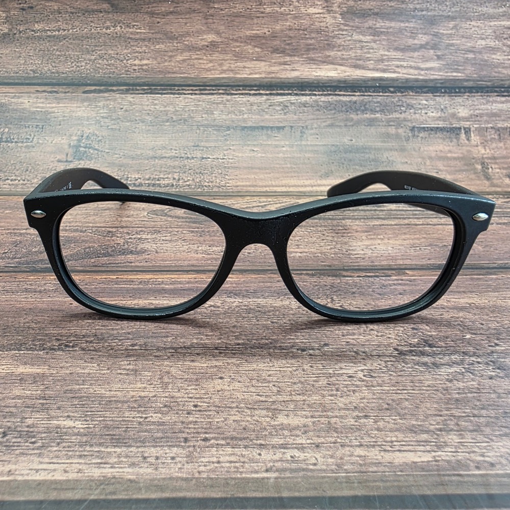 Ray-Ban RB 2132 New Wayfarer Matte Black Eyeglasses 55-18 145 Made in Italy